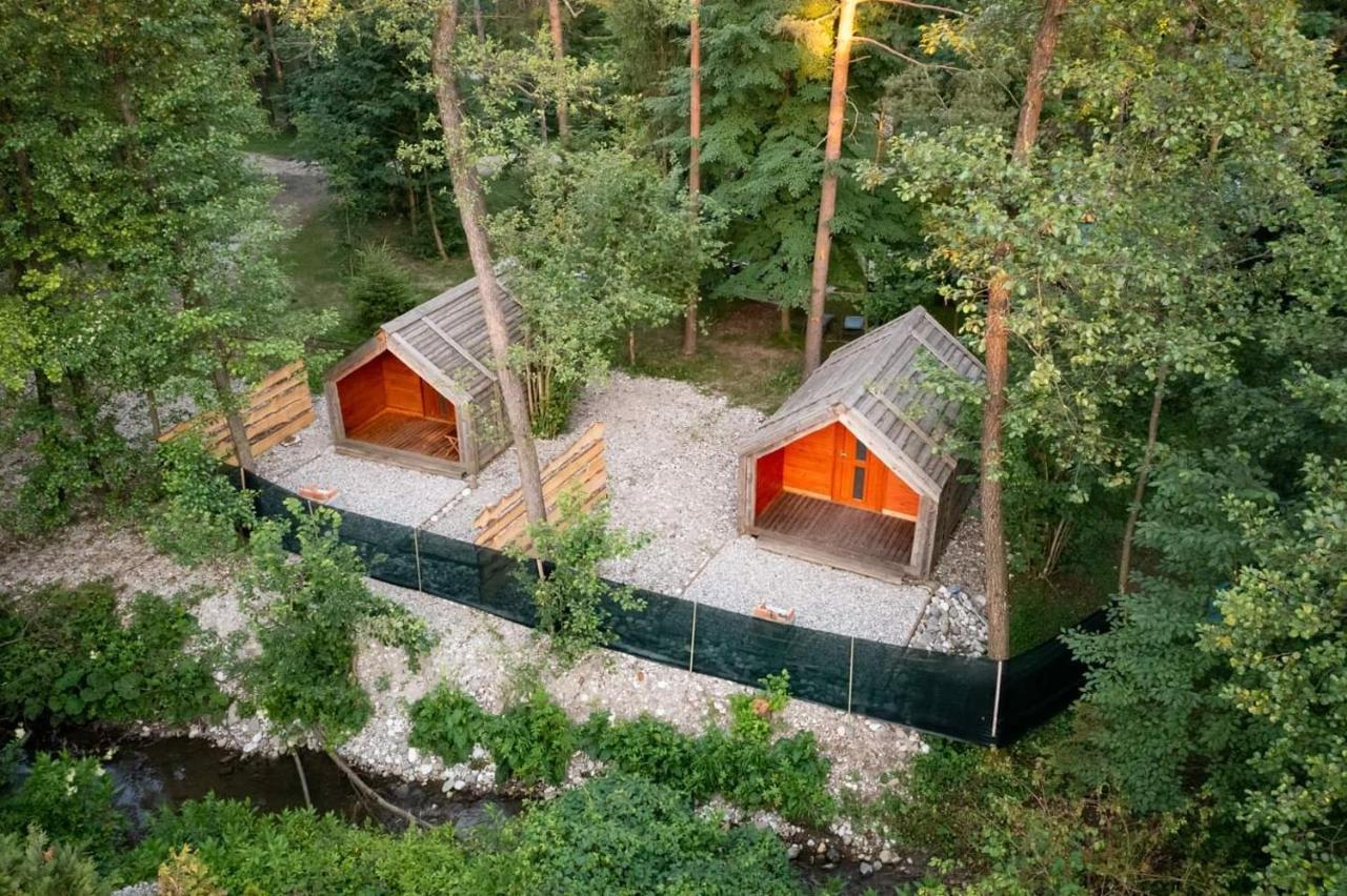 Forest Lodge Camping Menina Recica ob Savinji 外观 照片